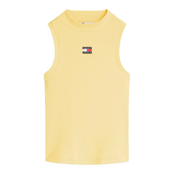 Tommy Hilfiger T-shirts hauts et polos Jaune - T-shirt ctel Slim Badge - S - Ref 31 €